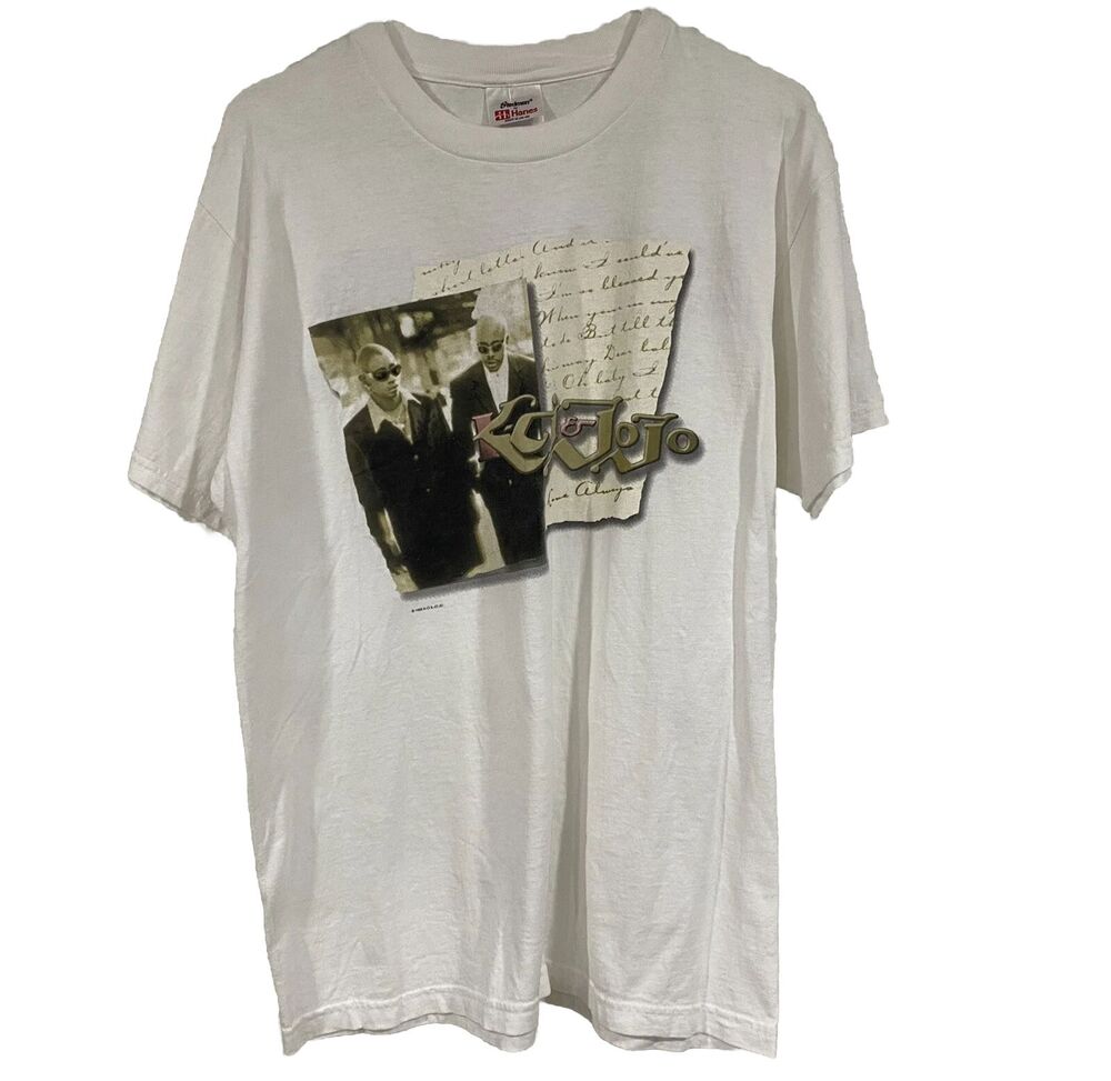 Vintage K-Ci & JoJo Love Always 1998 Tour T-Shirt Hanes Jodeci 90s R&B Medium